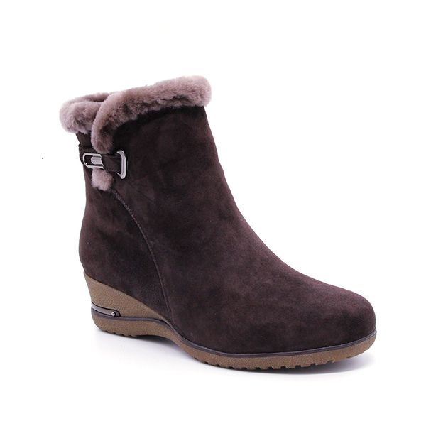 sandals winter shoes snow boots of warm wool cow leather women's genuine more size no slip wedges c8z7, Black
sandals winter shoes snow boots of warm wool cow leather women's genuine more size no slip wedges c8z7, Black