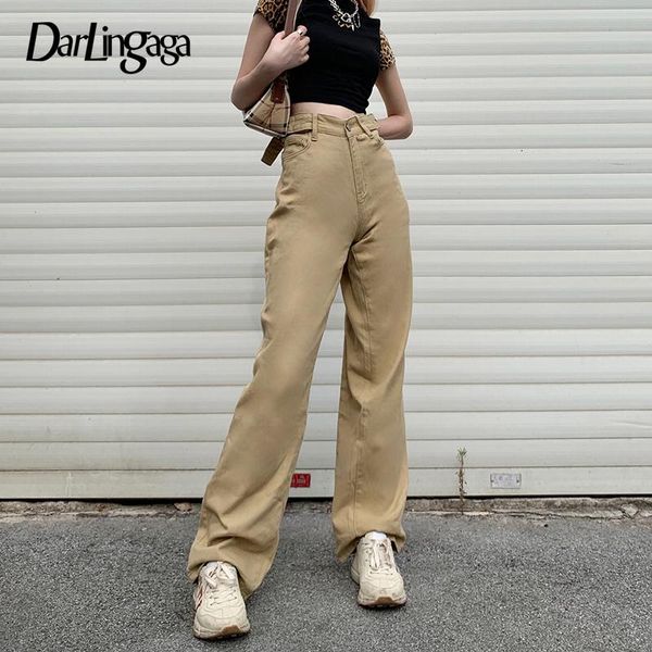 women's jeans darlingaga streetwear solid khaki straight high waist women fashion loose denim trousers baggy pants wide leg bottom, Blue
women's jeans darlingaga streetwear solid khaki straight high waist women fashion loose denim trousers baggy pants wide leg bottom, Blue