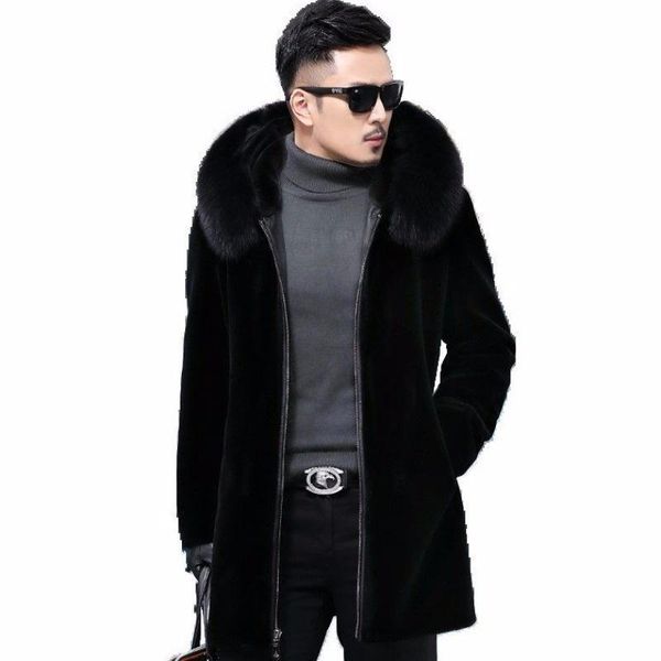 men's trench coats fur coat, imitation collar youth jacket, medium and long fashion, autumn winter, cotton, Tan;black
men's trench coats fur coat, imitation collar youth jacket, medium and long fashion, autumn winter, cotton, Tan;black