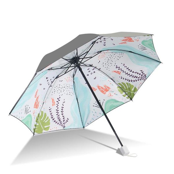 umbrellas three-folding women rain umbrella reinforced strong windproof black coating sunscreen and uv protection sunny rainy
umbrellas three-folding women rain umbrella reinforced strong windproof black coating sunscreen and uv protection sunny rainy