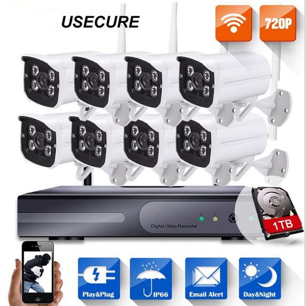 wireless cctv kit wifi ip camera video surveillance hd 960p outdoor 8ch security system 1t hdd systems
wireless cctv kit wifi ip camera video surveillance hd 960p outdoor 8ch security system 1t hdd systems