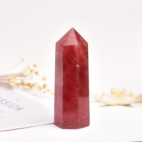 decorative objects & figurines natural red crystal point strawberry quartz healing energy stone for home decor reiki polished crafts carved
decorative objects & figurines natural red crystal point strawberry quartz healing energy stone for home decor reiki polished crafts carved