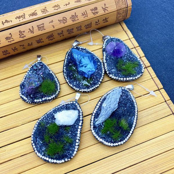 charms natural stone resin pendant black irregular drop-shaped inlaid multi-color with diamonds diy fashion jewelry, Bronze;silver
charms natural stone resin pendant black irregular drop-shaped inlaid multi-color with diamonds diy fashion jewelry, Bronze;silver