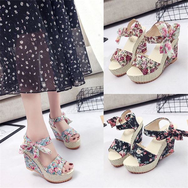 womens shoes new european and american fashion wedge sandals thick-soled high-heeled women sandals1, Black
womens shoes new european and american fashion wedge sandals thick-soled high-heeled women sandals1, Black
