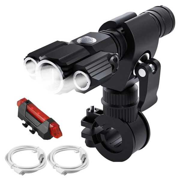 super bright usb rechargeable with taillight night riding ride glare portable lighting flashlights torches
super bright usb rechargeable with taillight night riding ride glare portable lighting flashlights torches