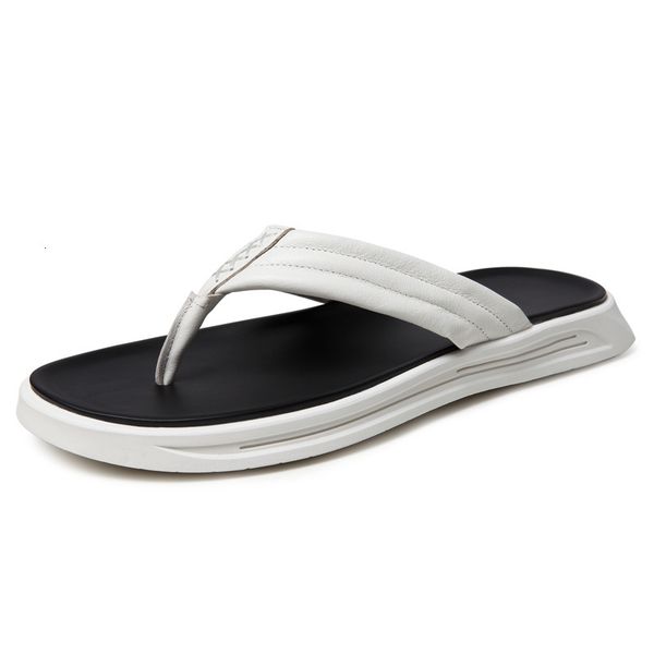 slippers men's summer fashion outdoor wear flip flops leather soft bottom trend anti slip sandals in vtbc, Black
slippers men's summer fashion outdoor wear flip flops leather soft bottom trend anti slip sandals in vtbc, Black