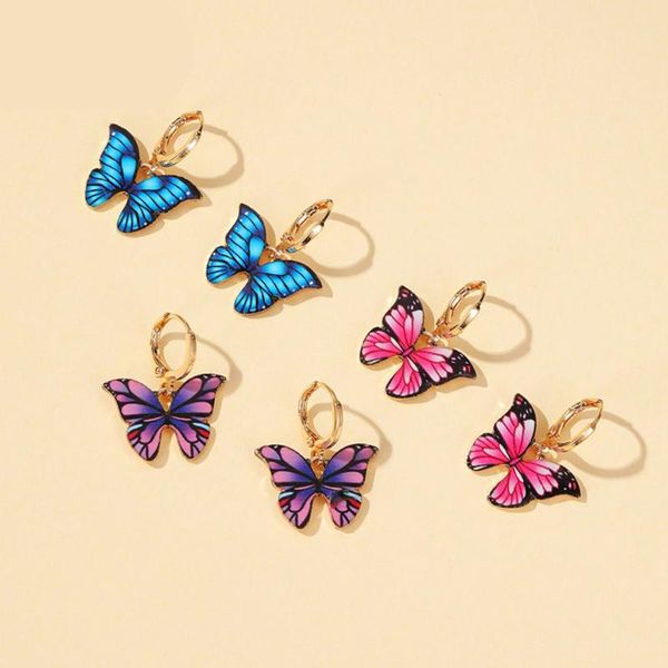 dangle & chandelier modyle 2021 bohemian women earrings fashion color acrylic butterfly drop insect sweet colorful girls jewelry, Silver
dangle & chandelier modyle 2021 bohemian women earrings fashion color acrylic butterfly drop insect sweet colorful girls jewelry, Silver