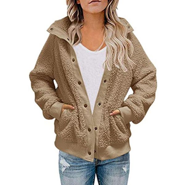 women's jackets 2021 winter knitted warm coat women fashion casual long-sleeved single breasted ladies jacket vintage solid loose outwe, Black;brown
women's jackets 2021 winter knitted warm coat women fashion casual long-sleeved single breasted ladies jacket vintage solid loose outwe, Black;brown