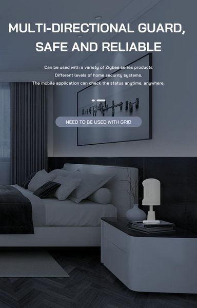 smart home control human infrared sensortuya app zigbee wireless motion detector high sensitivity anti-interference concealed installation
smart home control human infrared sensortuya app zigbee wireless motion detector high sensitivity anti-interference concealed installation