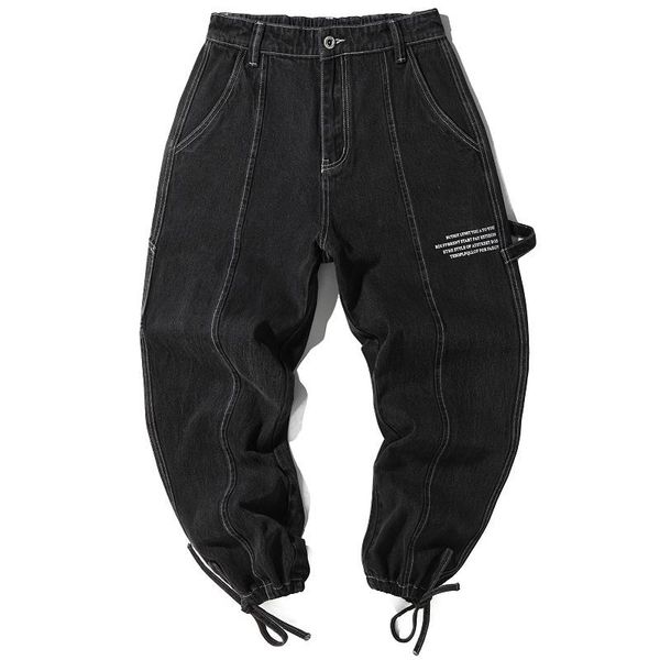 men's jeans 2021 european and american trend hong kong style retro old daddy pants loose mopping straight wide-leg denim trousers, Blue
men's jeans 2021 european and american trend hong kong style retro old daddy pants loose mopping straight wide-leg denim trousers, Blue