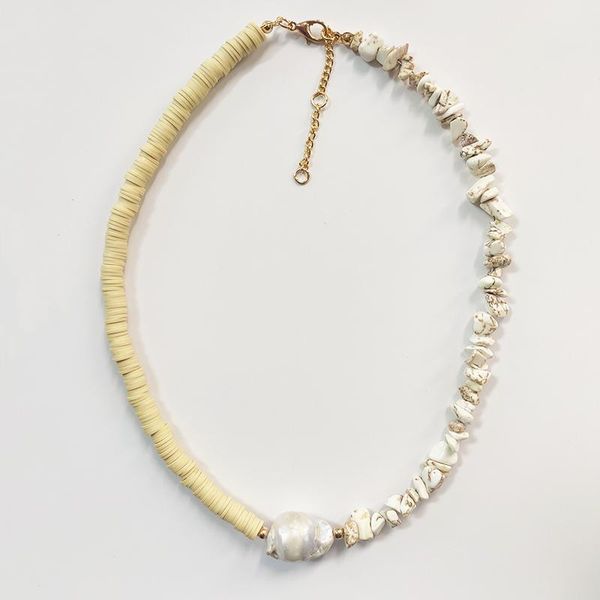 pendant necklaces bohemian natural stone beaded genuine pearl necklace women fashion handmade freshwater choker wedding jewelry, Silver
pendant necklaces bohemian natural stone beaded genuine pearl necklace women fashion handmade freshwater choker wedding jewelry, Silver