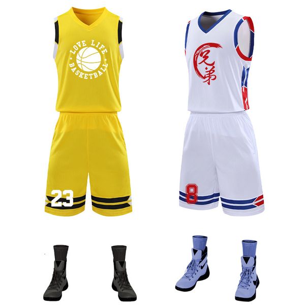tracksuit sport suit children's basketball men's breathable vest lettering sportswear training jersey match summer and autumn 55, Gray
tracksuit sport suit children's basketball men's breathable vest lettering sportswear training jersey match summer and autumn 55, Gray