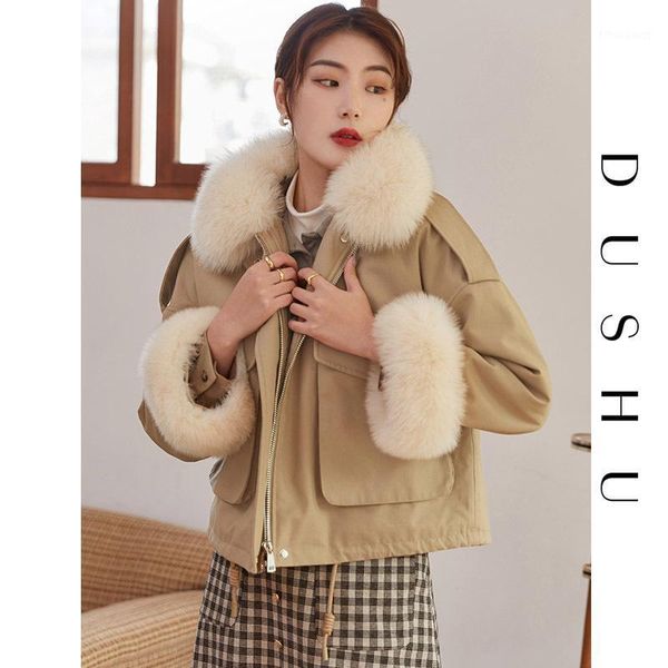women's jackets dushu plus size wram fleece short jacket women windbreaker oversize winter coat female fur collar office causal streetw, Black;brown
women's jackets dushu plus size wram fleece short jacket women windbreaker oversize winter coat female fur collar office causal streetw, Black;brown