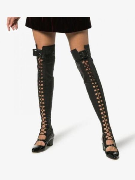 boots heel thick over-the-knee women black hollow sandals, long boots, large size women's catwalk shoes botas feminina
boots heel thick over-the-knee women black hollow sandals, long boots, large size women's catwalk shoes botas feminina
