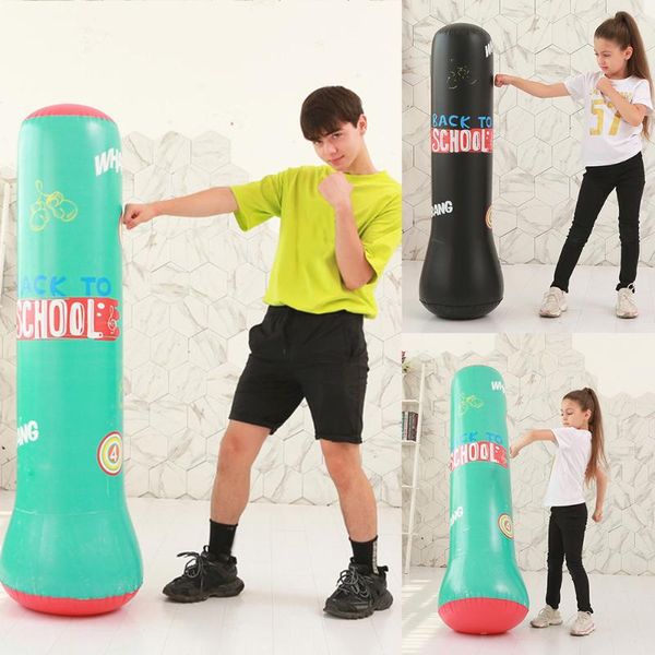 sand bag 120cm inflatable boxing children punch kicking sandbag pvc column training target fitness equipment
sand bag 120cm inflatable boxing children punch kicking sandbag pvc column training target fitness equipment