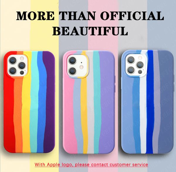 original liquid silicone rainbow case for iphone 12 11 pro max for iphone x xs max xr 7 8 plus cover
original liquid silicone rainbow case for iphone 12 11 pro max for iphone x xs max xr 7 8 plus cover