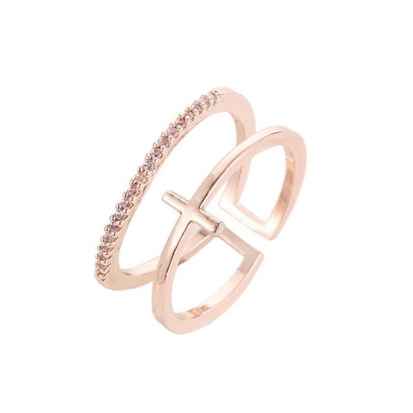 wedding rings fashion simple rose gold color ring christian cross ladies multi-layer opening adjustable religious jewelry, Slivery;golden
wedding rings fashion simple rose gold color ring christian cross ladies multi-layer opening adjustable religious jewelry, Slivery;golden