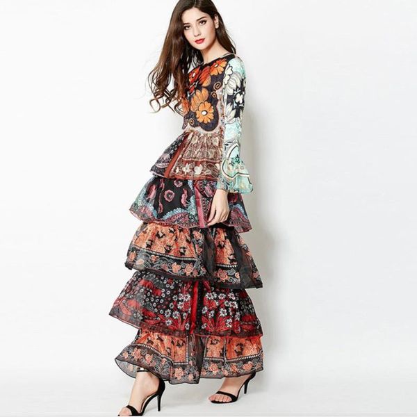 casual dresses 2021 summer women's national style print spliced flare-sleeved puff cake dress female high waist o-neck bohemian, Black;gray
casual dresses 2021 summer women's national style print spliced flare-sleeved puff cake dress female high waist o-neck bohemian, Black;gray