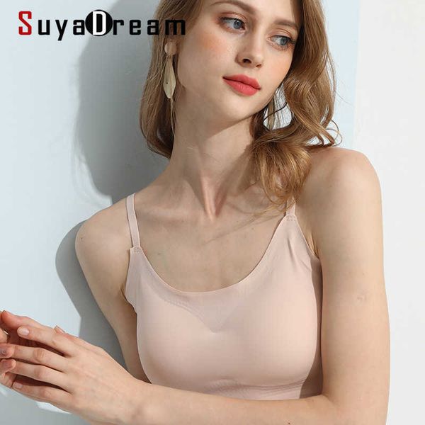 suyadream women wire bras natural silk lining everyday wear full cups tank bra black white yo ga underwear 210623, Red;black
suyadream women wire bras natural silk lining everyday wear full cups tank bra black white yo ga underwear 210623, Red;black