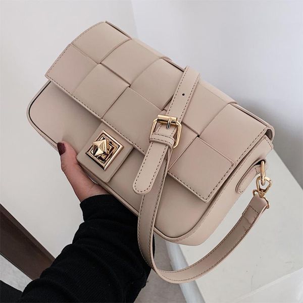 evening bags pu leather crossbody bag for women fashion luxury 2021 simple weave shoulder lady brand design solid color handbag
evening bags pu leather crossbody bag for women fashion luxury 2021 simple weave shoulder lady brand design solid color handbag