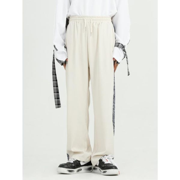 spring summer retro straight loose fit pants men's brand wild hip-hop wide-leg mopping the floor old guard, Black
spring summer retro straight loose fit pants men's brand wild hip-hop wide-leg mopping the floor old guard, Black