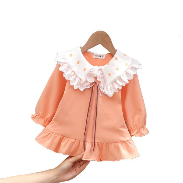girl's dresses autumn 0-3year girl clothes lace collar baby princess cotton clothing dress girls 1023, Red;yellow
girl's dresses autumn 0-3year girl clothes lace collar baby princess cotton clothing dress girls 1023, Red;yellow