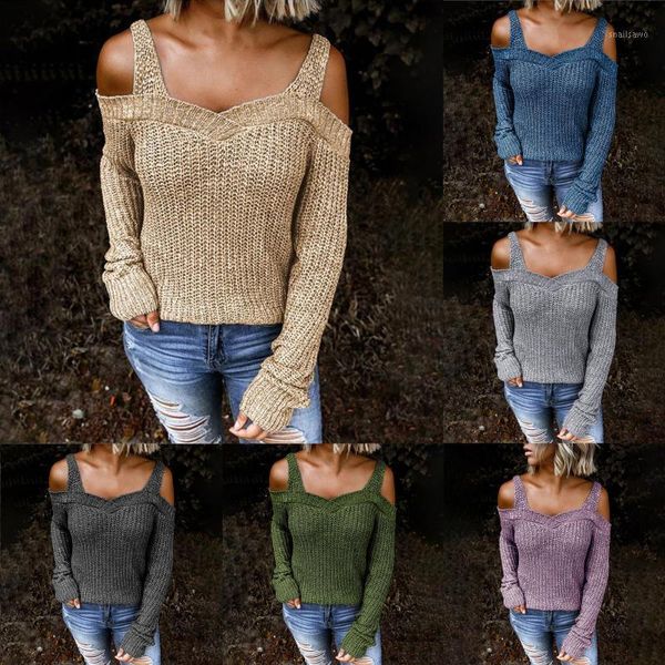 women's sweaters women off shoulder sweater autumn spring 2021 female long sleeve knitted gray pullovers femme knit clothes, White;black
women's sweaters women off shoulder sweater autumn spring 2021 female long sleeve knitted gray pullovers femme knit clothes, White;black