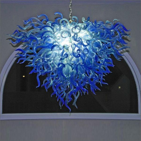 lighting urban ceiling style hand blown glass art chandelier restaurant el light chandeliers for dining room