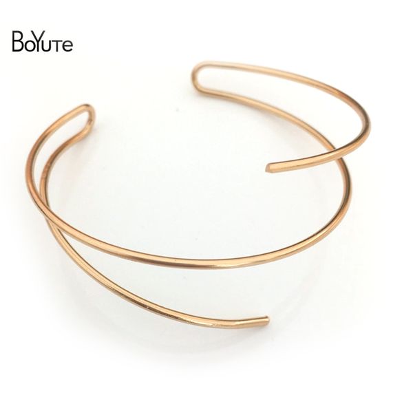 10pcs metal brass bangle line simple metal bangles for women diy jewelry accessories, White
10pcs metal brass bangle line simple metal bangles for women diy jewelry accessories, White