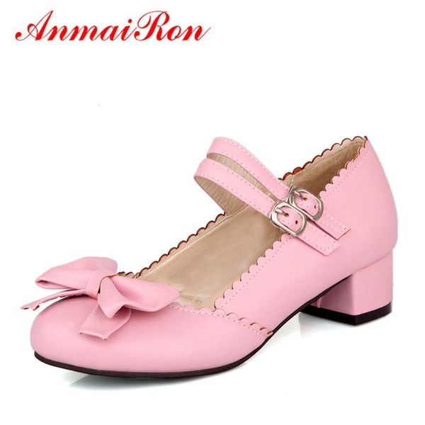 dress shoes anmairon summer cute bowtie high heels ladies woman elegant dance ballet women's lolita wedding pumps size 43, Black
dress shoes anmairon summer cute bowtie high heels ladies woman elegant dance ballet women's lolita wedding pumps size 43, Black