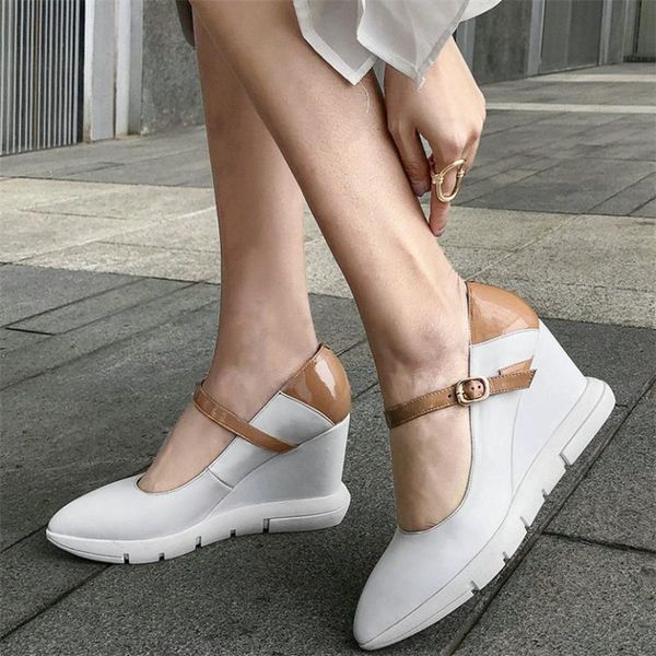 boots platform oxfords women genuine leather wedges high heel ankle female low pointed toe fashion sneakers casual shoes, Black
boots platform oxfords women genuine leather wedges high heel ankle female low pointed toe fashion sneakers casual shoes, Black