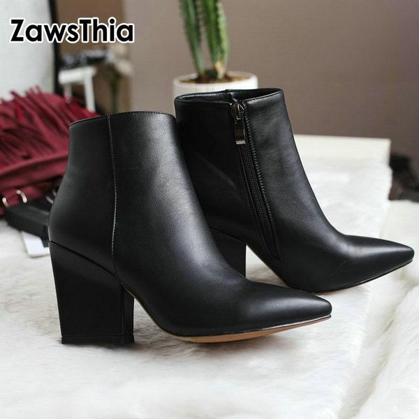 boots zawsthia 2021 fashion lady block high heels booties shoes for woman solid black side zipper ankle winter women
boots zawsthia 2021 fashion lady block high heels booties shoes for woman solid black side zipper ankle winter women