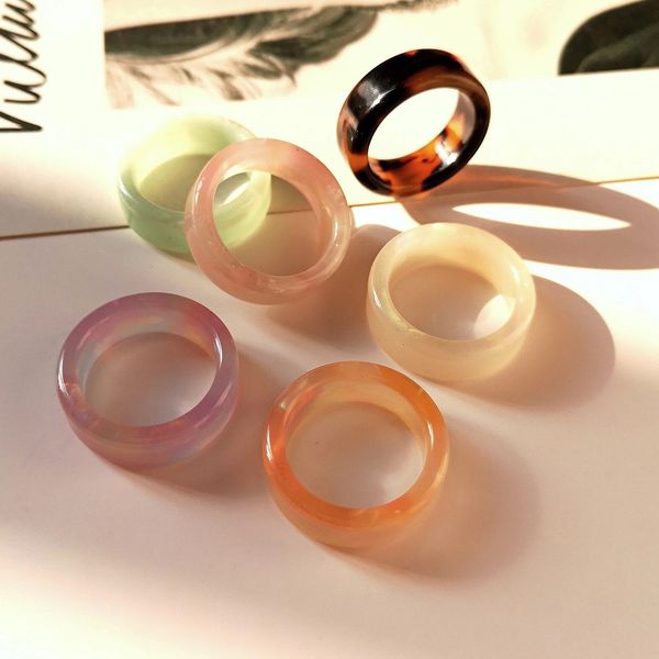 2021 new fashion candy color transparent acrylic resin ring colourful geometric round rings for women girls party jewelry gifts, Silver
2021 new fashion candy color transparent acrylic resin ring colourful geometric round rings for women girls party jewelry gifts, Silver