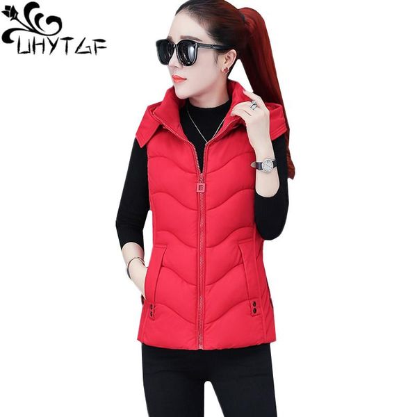 women's vests uhytgf 2021 autumn winter down jacket vest hooded slim short coat elegant female loose 4xl plus size waistcoat 344, Black;white
women's vests uhytgf 2021 autumn winter down jacket vest hooded slim short coat elegant female loose 4xl plus size waistcoat 344, Black;white