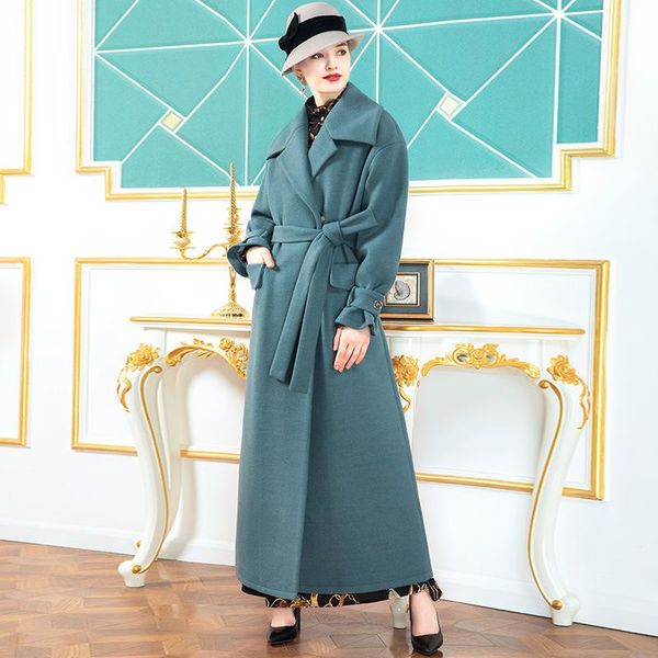 women's wool & blends tiffany runchi grey blue coat woolen autumn winter dz2540, Black
women's wool & blends tiffany runchi grey blue coat woolen autumn winter dz2540, Black