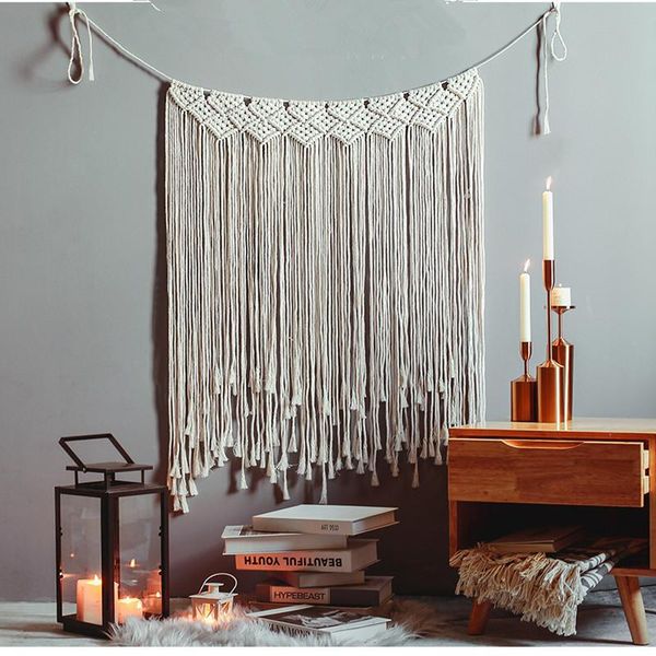 tapestries macrame bohemian wall hanging tapestry cotton woven boho wedding backdrop large curtain for home bedroom living room decor
tapestries macrame bohemian wall hanging tapestry cotton woven boho wedding backdrop large curtain for home bedroom living room decor