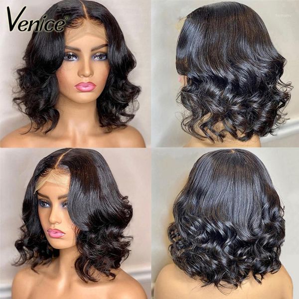 venice hair loose wave wig 13x6 short lace front human wigs pre plucked bob for black women brazilian remy1, Black;brown
venice hair loose wave wig 13x6 short lace front human wigs pre plucked bob for black women brazilian remy1, Black;brown