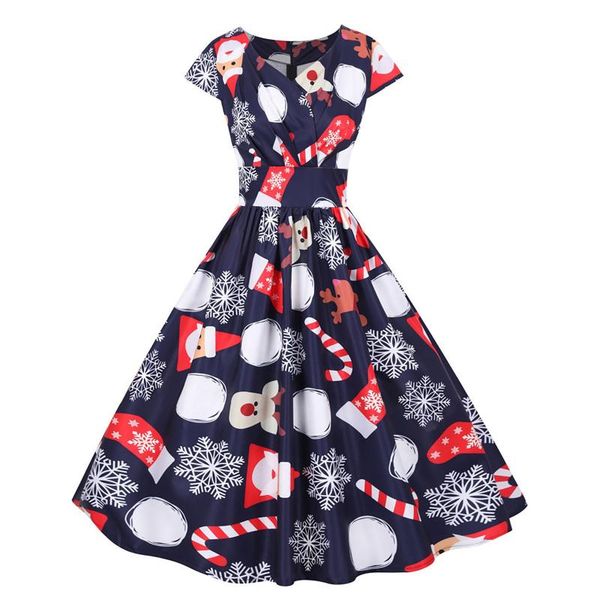 casual dresses christmas dress women vintage gorgeous princess short sleeve 1950s housewife evening party gown plus size gift for girls, Black;gray
casual dresses christmas dress women vintage gorgeous princess short sleeve 1950s housewife evening party gown plus size gift for girls, Black;gray