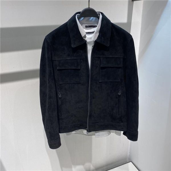 men's 2021 spring fashion black reverse leather sheepskin slim lapel tooling b1bd94346 & faux
men's 2021 spring fashion black reverse leather sheepskin slim lapel tooling b1bd94346 & faux