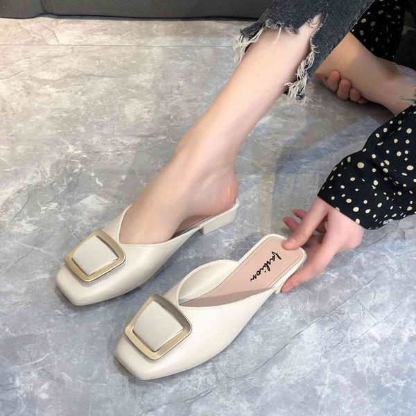 luxury slippers women's summer fashion net red muller sho lazy baotou half slippers, Black
luxury slippers women's summer fashion net red muller sho lazy baotou half slippers, Black