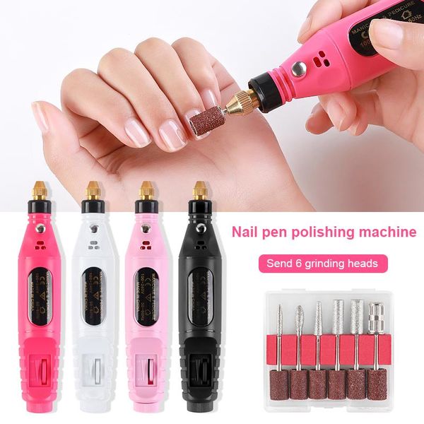 nail drill & accessories 1 set electric machine kit usb charging manicure pedicure 6 bits sanding buffer file art pen tslm2
nail drill & accessories 1 set electric machine kit usb charging manicure pedicure 6 bits sanding buffer file art pen tslm2
