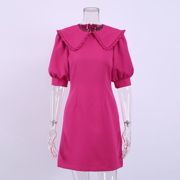 casual dresses baby collar a-line dress summer new style bubble sleeve short sleeve french fashion design sense of minority, Black;gray
casual dresses baby collar a-line dress summer new style bubble sleeve short sleeve french fashion design sense of minority, Black;gray