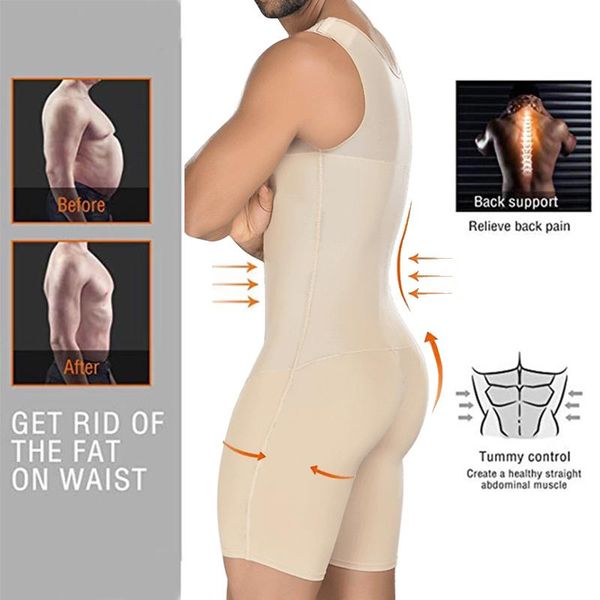 men's body shapers men weight loss shapewear full shaper slimming plus size tummy slim abdomen waist trainer underwear bodysuit, Black;brown
men's body shapers men weight loss shapewear full shaper slimming plus size tummy slim abdomen waist trainer underwear bodysuit, Black;brown