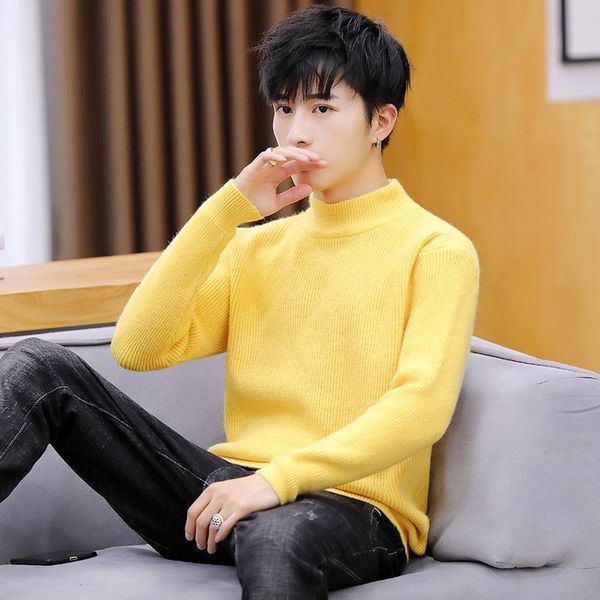 men's sweaters men sweater winter pink white yellow red black blue turtleneck pullovers casual fashion long sleeve mens, White;black
men's sweaters men sweater winter pink white yellow red black blue turtleneck pullovers casual fashion long sleeve mens, White;black