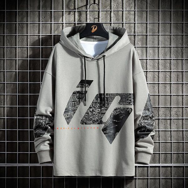 men's hoodies & sweatshirts trendy brand sweater spring and autumn loose letter printing hooded casual all-match handsome jacket, Black
men's hoodies & sweatshirts trendy brand sweater spring and autumn loose letter printing hooded casual all-match handsome jacket, Black
