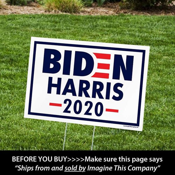 biden/harris for president 2021 yard signs with h-frames 12x18 inch lawn outdoor ti99 garden decorations
biden/harris for president 2021 yard signs with h-frames 12x18 inch lawn outdoor ti99 garden decorations