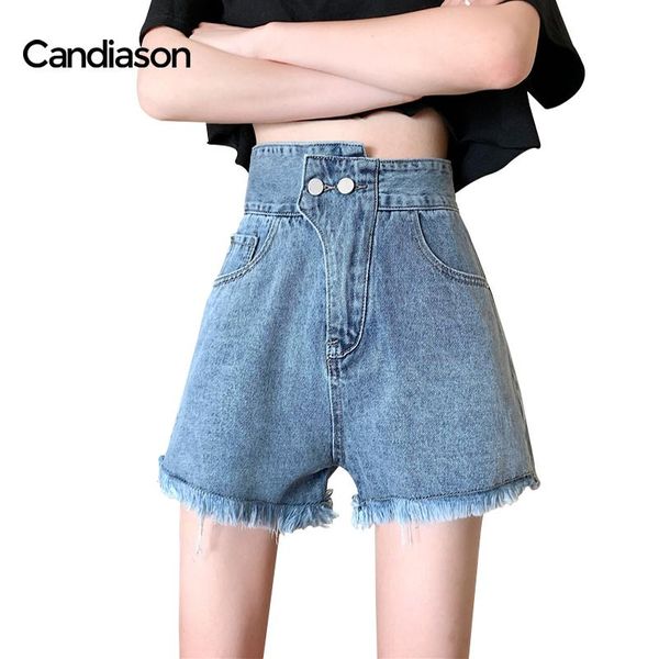 women's jeans 2021 casual women denim shorts summer high waist was thin and loose edges a word pants tide ins ladies bottom, Blue
women's jeans 2021 casual women denim shorts summer high waist was thin and loose edges a word pants tide ins ladies bottom, Blue