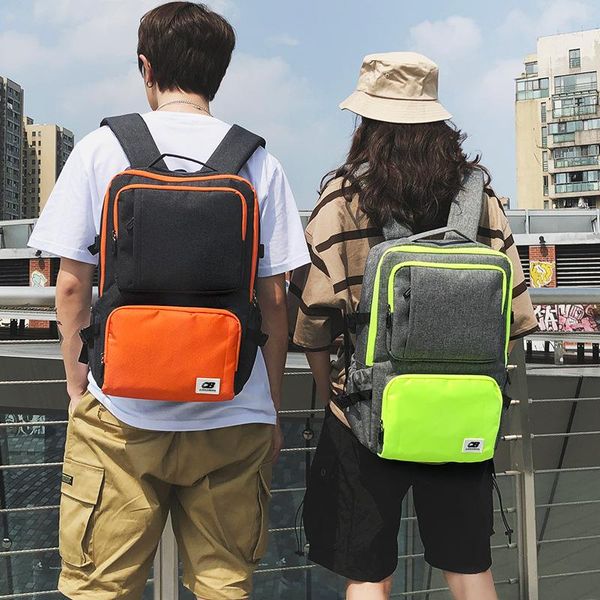 backpack fashionable youth sports casual contrast color large-capacity schoolbag for outdoor travel
backpack fashionable youth sports casual contrast color large-capacity schoolbag for outdoor travel