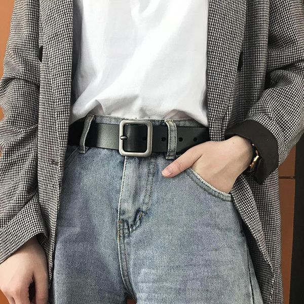 belts elegzo women's genuine leather belt solid color jeans cow female leisure pin buckle waistband, Black;brown
belts elegzo women's genuine leather belt solid color jeans cow female leisure pin buckle waistband, Black;brown