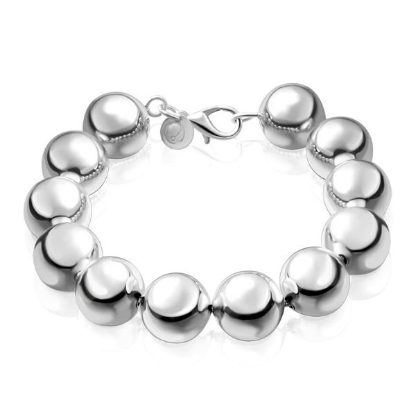 charm bracelets spherical silver chain bracelet 14mm bead 925 sterling lobster clasp, Golden;silver
charm bracelets spherical silver chain bracelet 14mm bead 925 sterling lobster clasp, Golden;silver
